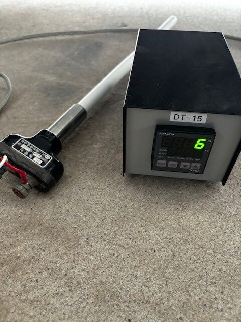 陶芸窯の計測機材