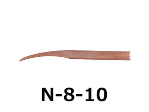N-8-10　陶芸用木ベラ　No.10