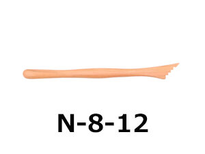 N-8-12　陶芸用木ベラ　No.12
