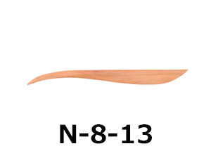 N-8-13　陶芸用木ベラ　No.13