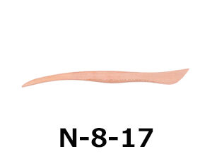 N-8-17　陶芸用木ベラ　No.17