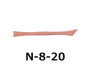 N-8-20　陶芸用木ベラ　No.20