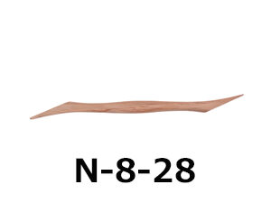 N-8-28 陶芸用木ベラ No.28
