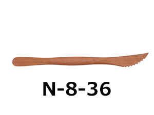 N-8-36 陶芸用木ベラ No.36
